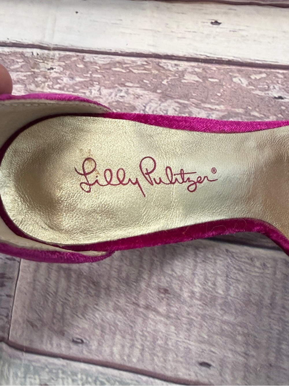 Lilly Pulitzer Amber Lynn Ankle Strap Sandal Size 6 - Picture 11 of 12